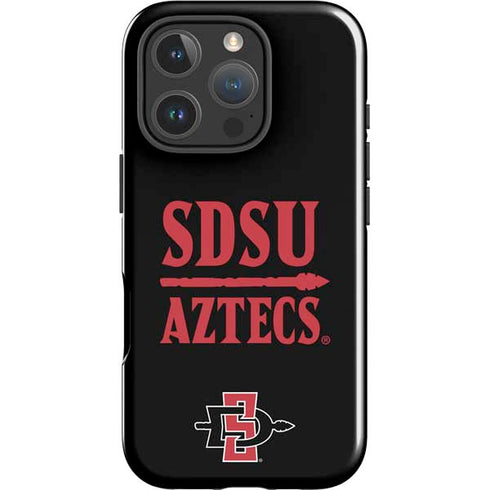 San Diego State University Aztecs San Diego State iPhone 16 Pro Impact Case